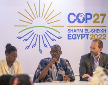La participation du Directeur Exécutif à la COP 27 en Égypte, du 6 au 18 novembre 2022